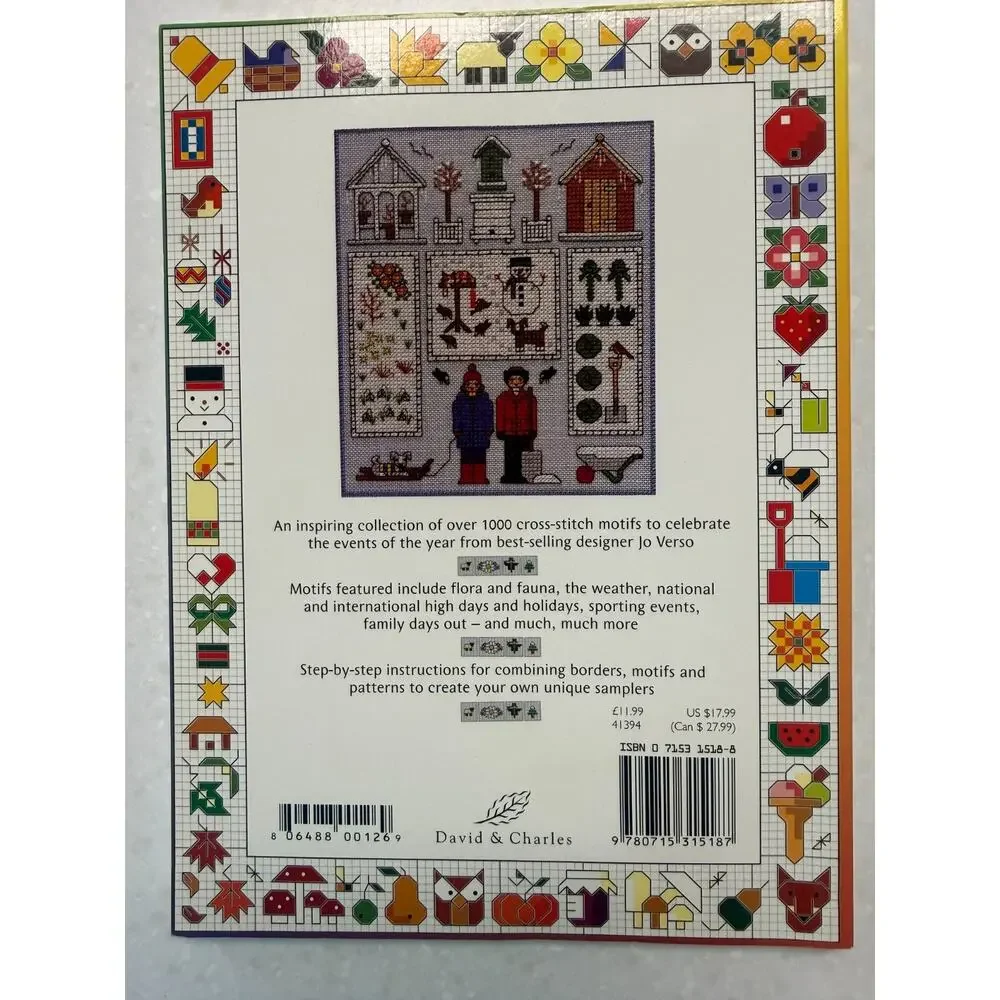 Jo Verso's Cross Stitch Year: 1001 Motifs to Celebrate the Even